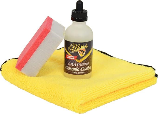 Graphene Ceramic Coating (5 Year 10H Protectant for Paint, Wheels, Glass, Chrome), 4 fl. oz.