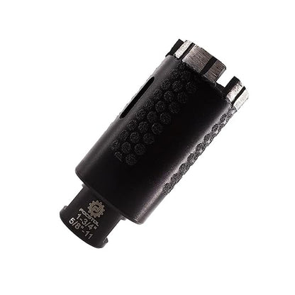 Diamond Core Drill Bit - FOCSTOL 1-3/4''(45mm) Laser Welded Hole Saw for Dry or Wet Drilling Granite Marble Concrete Quartz 5/8''-11 Thread