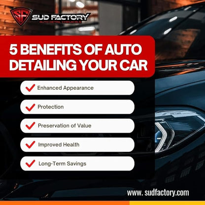 Sud Factory Ultimate Upgraded Paint, Glass Water Spot & Stain Removers Plus Protection Coating for Cars, Homes & Boats Bundle Of 3