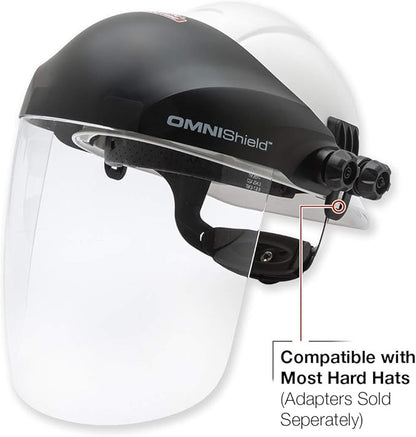 Lincoln Electric OMNIShield Professional Face Shield - High Density Clear Lens - Premium Headgear - K3750-1