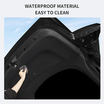 SHINELINERS Tailgate Protective Mat for Tesla Model Y Juniper 2025-2026, Trunk Cargo Liner, Rear Door Back Protection