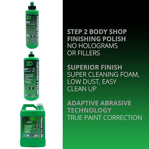 3D GLW Series Headlight Restore – 2-Step Kit Removes Oxidation, Scratches & Yellowing | UV Protection for Clear Headlights & Safer Driving | USA Made - 1 Gallon
