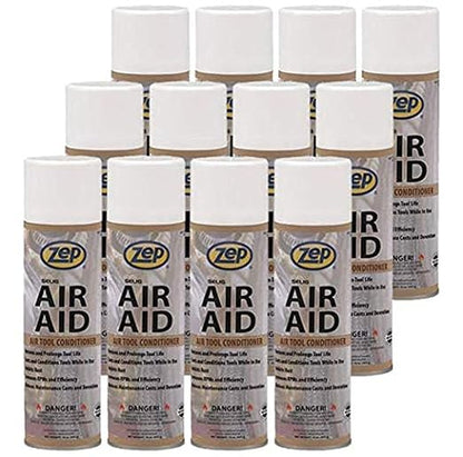 Zep AirAid Air Tool Conditioner, Protective Coating, and Rust Inhibitor 20 Ounce 940201 (Case of 12) This Product is for Business Customers Only