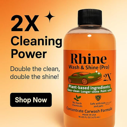 Plant-based Eco-friendly Car Wash Soap, Non-Toxic, High-Foam, Concentrated Premium Car cleaning soap