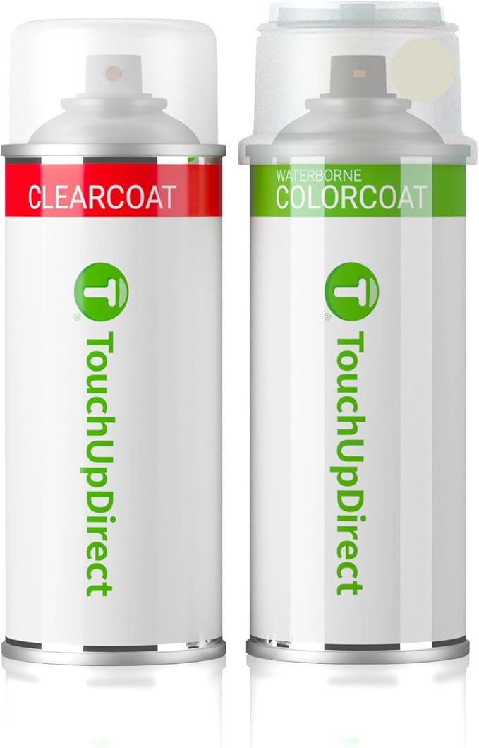 TouchUpDirect H6Q Desert Khaki Compatible with Subaru Exact Match Touch Up Paint Aerosol - Essential Kit
