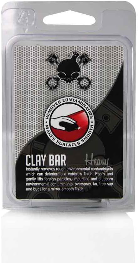 Chemical Guys CLY_403 Heavy Clay Bar, Black (100 g)