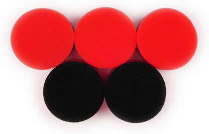 MaxShine Mini Cordless Polisher Pads Kit – Complete 1.5" & 2" Foam, Wool & Microfiber Pads Set – Cutting, Polishing & Finishing Pads for Mini Polishers – Professional Paint Correction Kit