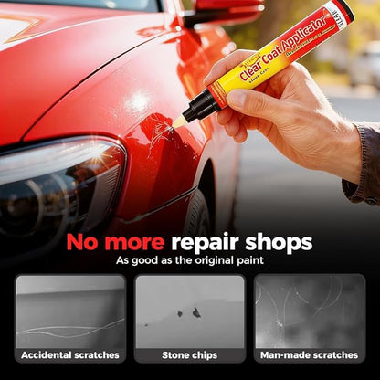 Magic Car Scratch Removal Pen, Weatherproof Auto Paint Repair Pen Brush Clear Scratch Remover Touch up Pens, Vehicles Repair for Car Colors & Surfaces (3)