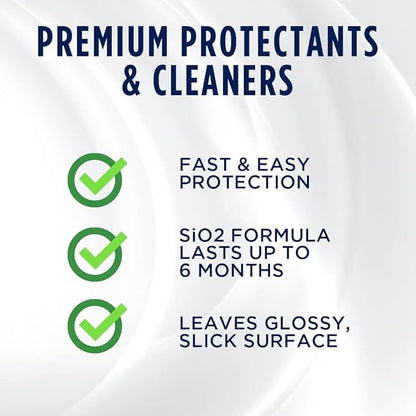 303 Products Spray & Rinse Ceramic Sealant – Quick Ceramic Coating – Water-Activated SiO2 Formula – 6 Months of Protection – Water Repellent Ceramic Spray – Easy to Use – 24 Oz (30264)