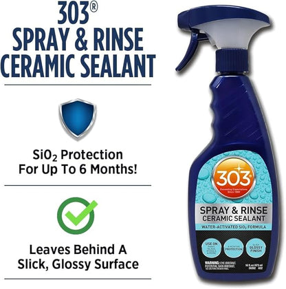 303 Products Spray & Rinse Ceramic Sealant Bundle