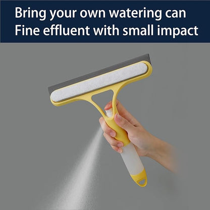 3PCS 3-in-1 Car Spray Squeegee with Scraper & Scrubber | Window Cleaning Tool for Shower Glass, Car & Home | Multi-Purpose Cleaning Kit for Kitchen