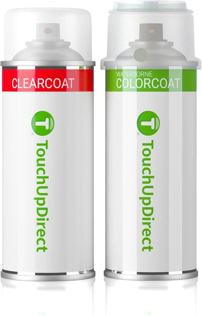 TouchUpDirect YN/Z3/M6505/M6895 Silver Metallic Compatible with Ford Exact Match Touch Up Paint Aerosol - Essential Kit