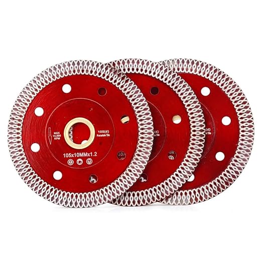 3 Pcs/Lot 4" Super Thin Porcelain Diamond Saw Blade Tile Blade for Porcelain Tile Ceramic