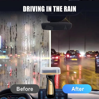 Handheld Glass Oil-Film Remover, 2026 New Glass Oil Film Remover for Car Window, Glass Emulsion Cleaner Removes Oil Film & Smudges, Glass Windshield Cleaner Car Glass Oil Film Remover (1pcs)