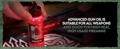 Riptide Armory Advanced Gun Cleaner & Gun Oil Kit - Cleans, Lubes, Protects Targeted Long-Lasting Formula - Nano Coat Technology - Veteran Founded & Formulated by Former US Navy Seal