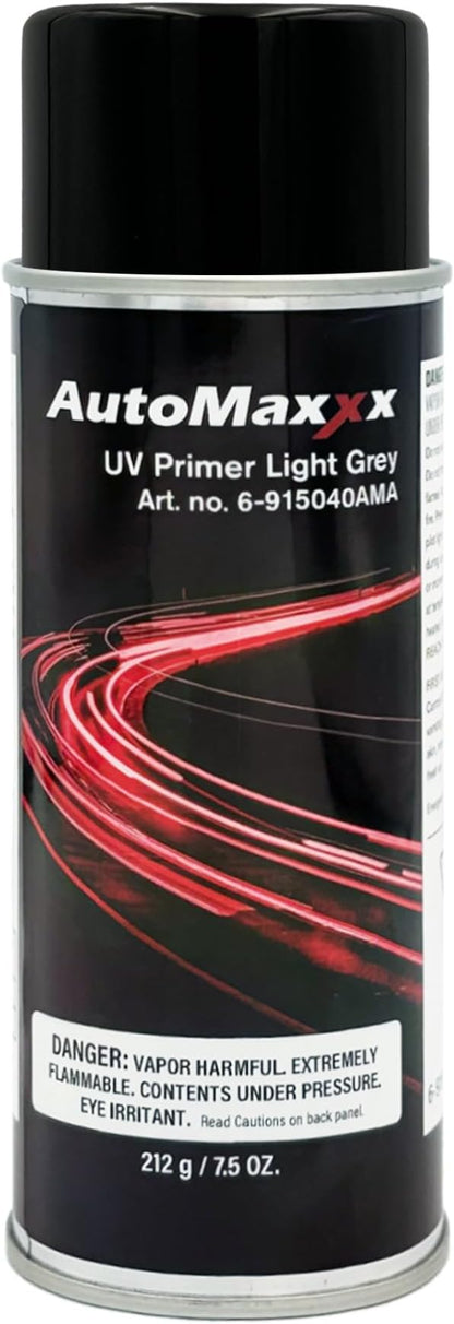 Colad AutoMaxxx UV Primer, 7.5 fl oz Aerosol Can, Light Grey