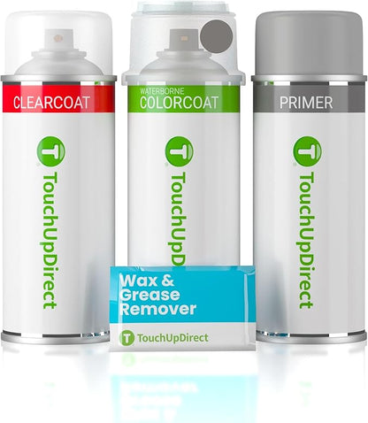 TouchUpDirect CX/M7039 Dark Shadow Gray Pearl Compatible with Ford Exact Match Touch Up Paint Aerosol - Preferred Kit