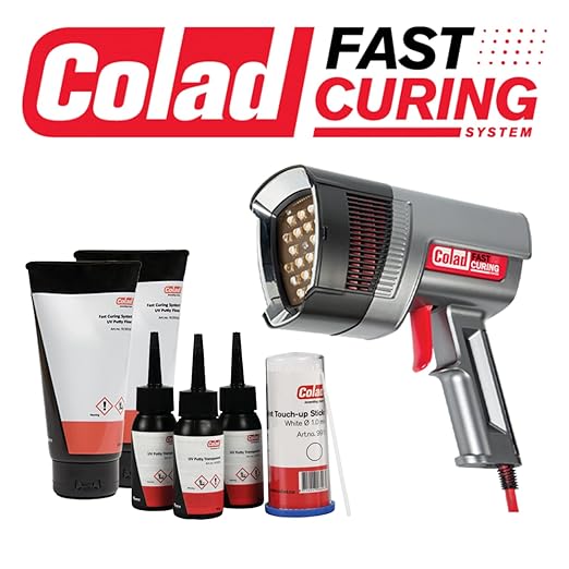Colad Fast Curing UV Transparent Putty 915033