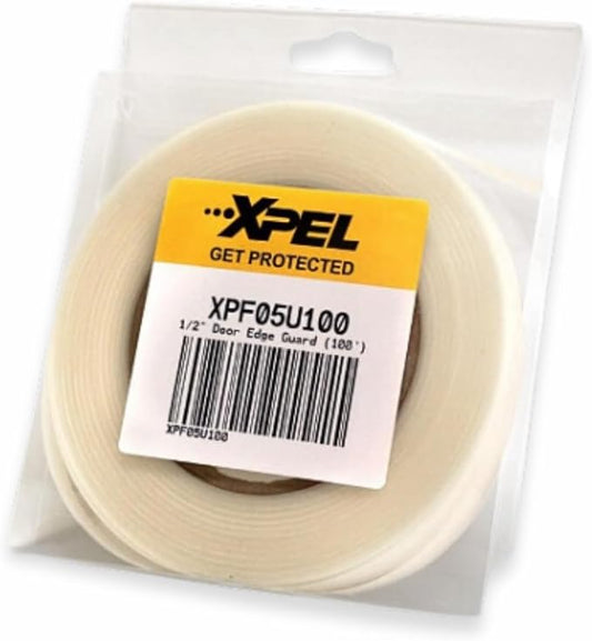 XPEL Door Edge Guard Protection Film Roll, 1/2" x 100' - Car or Truck Doors, Protective Barrier Against Minor Scratches, Paint Chips, Door Edge Impact, and Dings - Prevents Damage and Possible Rust