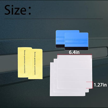 XTPTFABS Door Handle Protection Film Kit Compatible with Fisker Ocean 2023 2024 (Handle Protection Film)