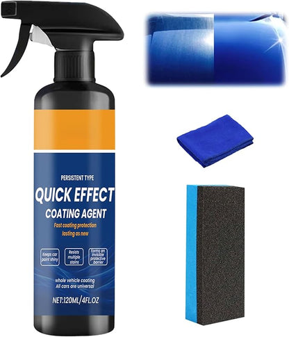 Advanced Car Quick-acting Coating Agent Spray,Car Quick Effect Coating Agent Spray,2025 New Car Paint Protection,Multifunctional Car Scratch Remover,Car Scratch Wax Polish spray