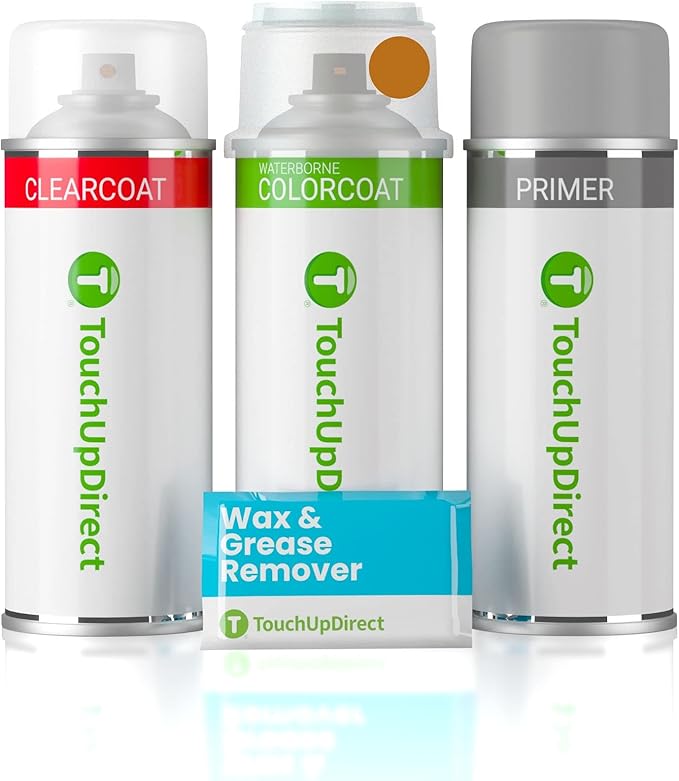 TouchUpDirect GU Saber Compatible with Ford Exact Match Touch Up Paint Aerosol - Preferred Kit