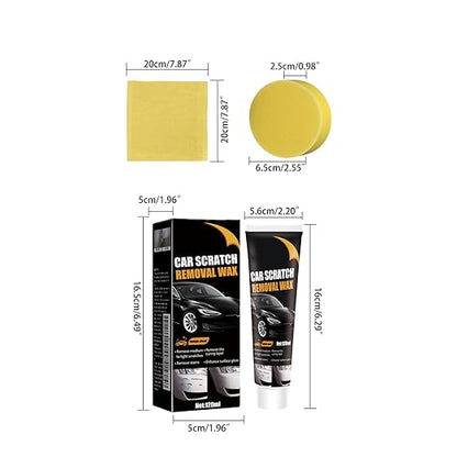Scratch Remover for Vehicles,2025 New Upgrade Car Scratch Repair Paste,Containing Wiping Sponge car Paint Scratch Repair Polishing Wax,Used for Deep Scratches on Various Vehicles (2pc)