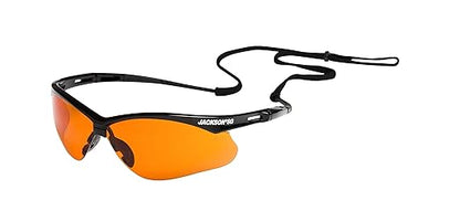 Jackson Safety SG Safety Glasses – Eye Protection for Men and Women – ANSI Z87.1 (Pack of 12)