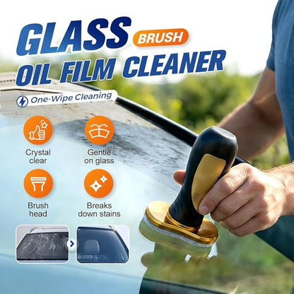 Handheld Glass Oil-Film Remover, 2026 New Glass Oil Film Remover for Car Window, Glass Emulsion Cleaner Removes Oil Film & Smudges, Glass Windshield Cleaner Car Glass Oil Film Remover (3pcs)