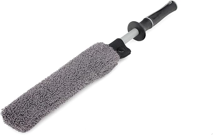 Detail Factory Wheel Brush Kit with Interchangeable Microfiber Covers | Ultra-Soft Cleaning, Washing and Detailing Wheels, Tires Rims