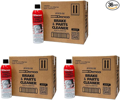 Denco # 1930-50 Brake & Parts Cleaner - 50-State Compliant - 13 OZ Per Can - Non-Chlorinated - 12 to 960 Cans/Case (36)