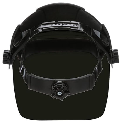 Sellstrom DP4 Face Shield - Lightweight Mask with High Impact Crown & Ratchet Headgear for Work, Grinding, Cutting - ANSI Z87.1 - Anti Fog Polycarbonate Window