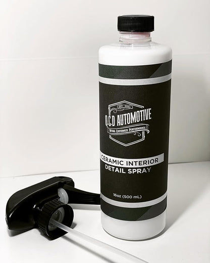 Premium Car Wash Kit | 5 Bottle Bundle With Ceramic Interior Spray, Ceramic Detail Spray, Tire Shine, Ceramic Car Wash Soap, & Heavy Duty Wheel Cleaner (Safe For All Vehicles, Aircraft, & More) 16oz