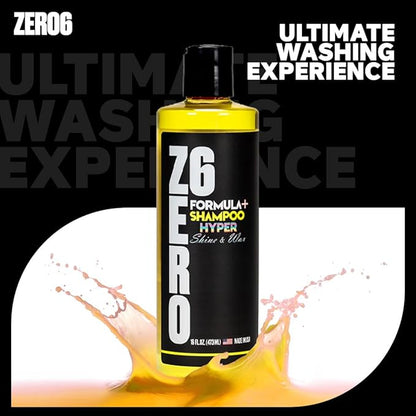 Zero Six -The Ultimate Car Wash Soap with Special Shine Formula - Carnauba Wax And Ultra Concentrated Forumula - Pressure Washer - Foam Cannon With Bucket Soap Conditioner - Ph Neutral