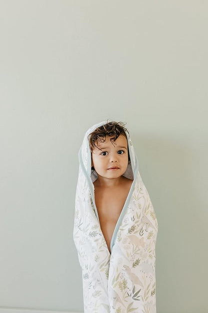 Copper Pearl Hooded Bath Towels Premium Knit/Terry Cloth Baby Towels with Hood, Pockets, and Cool Designs - Great to Gift and Make Bath Time Fun - Baby Bath Towel, Rex