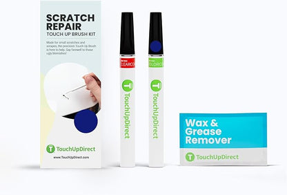 TouchUpDirect L6 Kona Blue Compatible with Ford Exact Exact Match Scratch Repair Touch Up Paint - Brush Kit