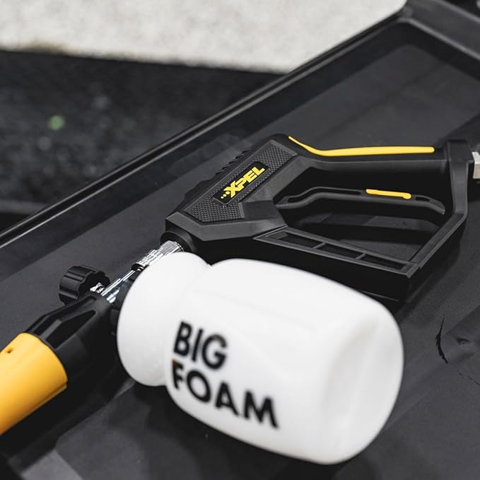 XPEL Big Foam Premium Foam Cannon - Eco-Friendly Efficient Car Detailing - Safe for Paint, Wax, Clear Coat, and Ceramic Coatings, Compatible with XPEL Foam Soap