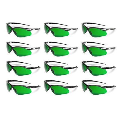 Jackson Safety SG Safety Glasses – Eye Protection for Men and Women – ANSI Z87.1 (Pack of 12)
