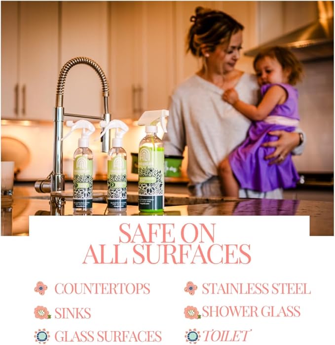 HoogaLab Home Ceramic Protectant Kit - Keep Surfaces Looking New & Refreshed! | Protect Against Scratches, UV Rays, Water Spots, & Messes on Countertops, Stainless, & Glass!