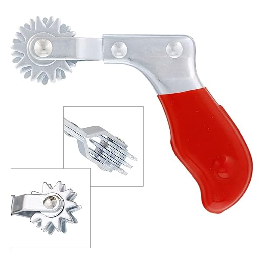 Woolous Wool Buffing Pads 7 Inch, 2 Pack 100% Natural Lambs Wool Pads for Buffing with Hook & Loop Backing and Cleaning Spur Tool, Cutting and Polishing Pad Kit for Car and Boat Detailing