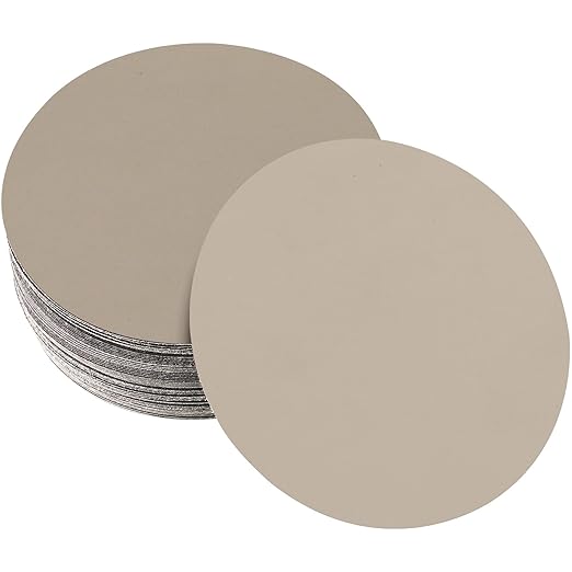 20PCS 6 inch Silicon Carbide Sanding Discs 5000 Grit, Wet Dry Orbital Sander Hook and Loop Sandpaper Disc Ultra Fine Grit, Best for Metal,Automotive Precision Polishing