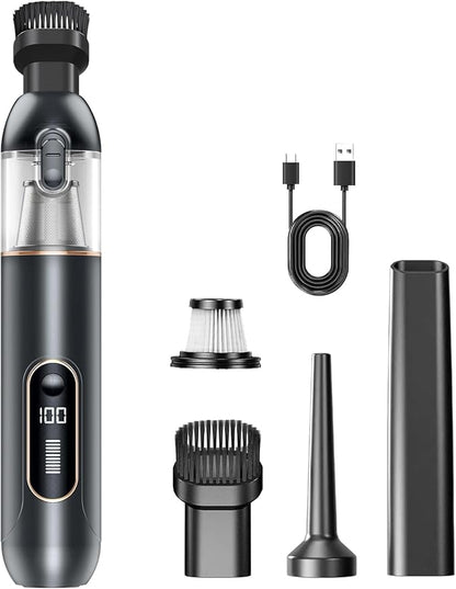 IOOKNA Handheld Vacuum Cordless, Car Vacuum Portable with 20000Pa Ultra-Strong Suction, Multi-Function Hand Vacuum Rechargeable for Cars, Home, Pet Hair & Outdoor Use