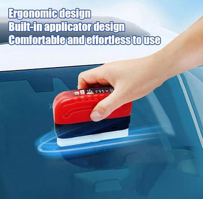 2026 Upgrade Clear Vision Glass Cleaner, Oil Film Cleaning Brush for Automotive Windows, Clearvision Cars Windshield Cleaner Tool, Universal Cleaning Wipe
