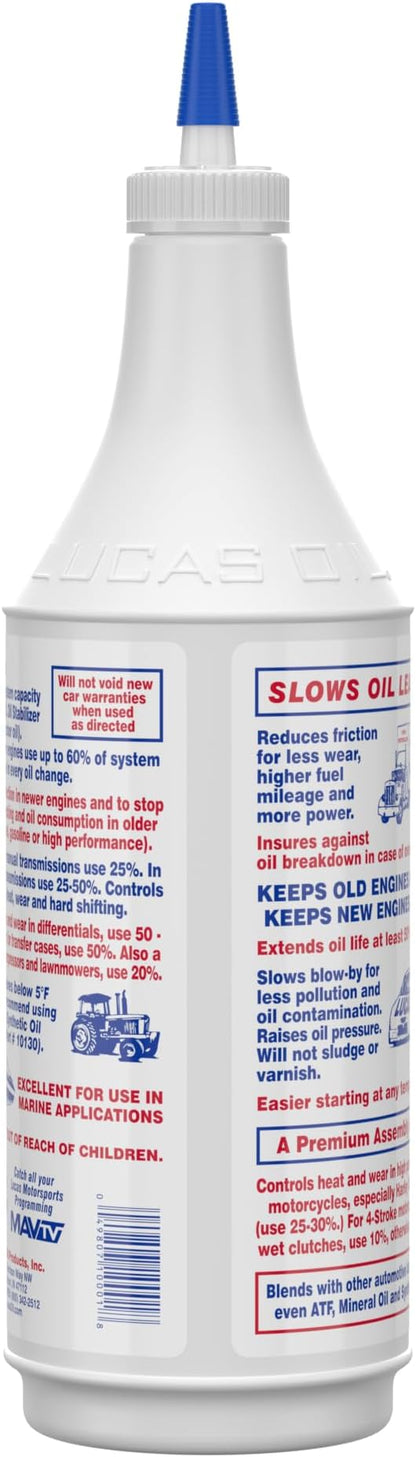 Lucas Oil 10001 Heavy Duty Oil Stabilizer - 1 Quart