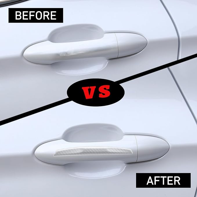 WORCAS 4Pcs Universal Car Door Edge Guards，Silicone Car Bumper Body Protector Trim Guard Auto Rearview Mirror Anti Collision Protector(Transparent)