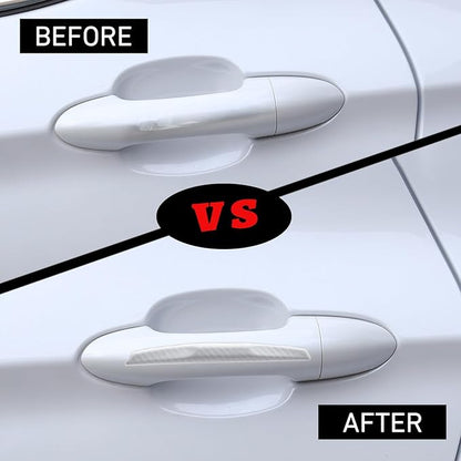 WORCAS 4Pcs Universal Car Door Edge Guards，Silicone Car Bumper Body Protector Trim Guard Auto Rearview Mirror Anti Collision Protector(Transparent)