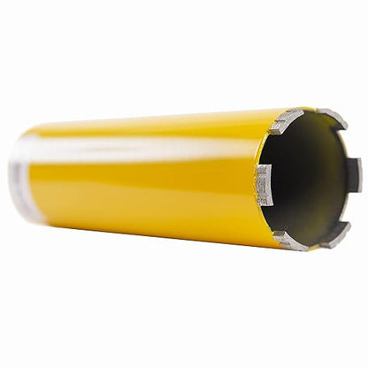 Delta Diamond Cougar HD Premium 3-1/2 Inch Dry Diamond Core Drill Bit, 5/8"-11 Threaded Arbor, Turbo Laser-Welded Segments for Cured Concrete with Rebar, Brick, Block, Masonry, Stone (3-1/2 inch)