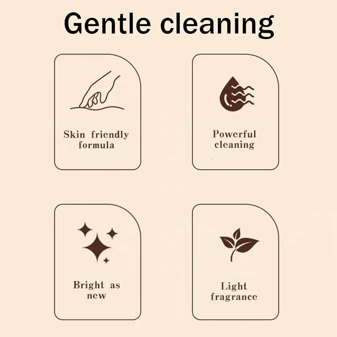 Leather Cleaner for Couches, Boots, Chairs, Bags, Purses & Auto Interior with Microfiber Towel Included,Safe for Car, Home, Office, & More,Neutral and Mild Leather Cleaner That is Not Harsh on Hands