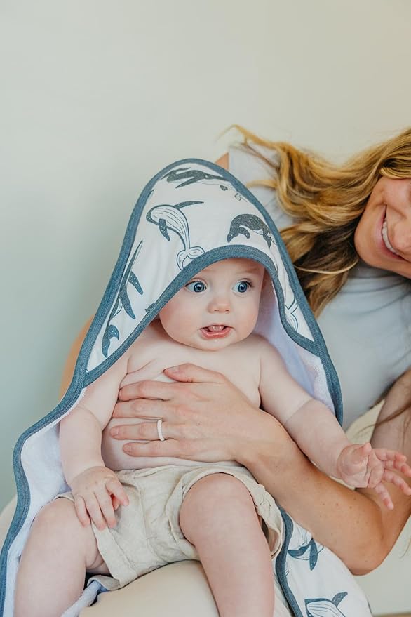 Copper Pearl Premium Knit Hooded Bath Towel Cove