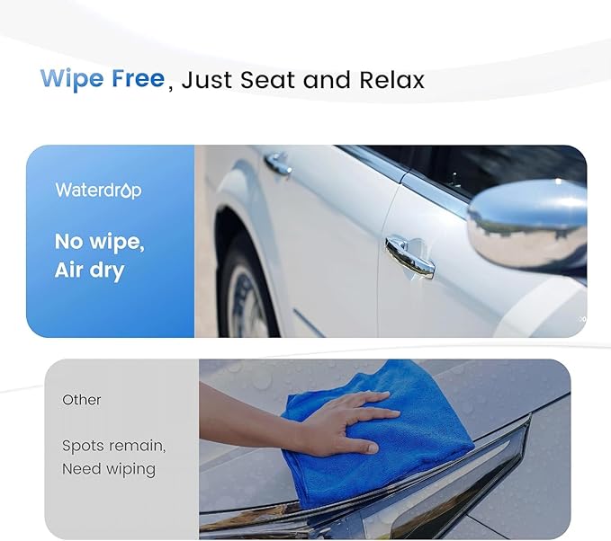 Waterdrop Spotless Car Wash System with Resin, Deionized Water System, Spot Free, Works for All Vehicles, RV, Motorcycles, Windows, Boats, Planes and More, No Towel Drying